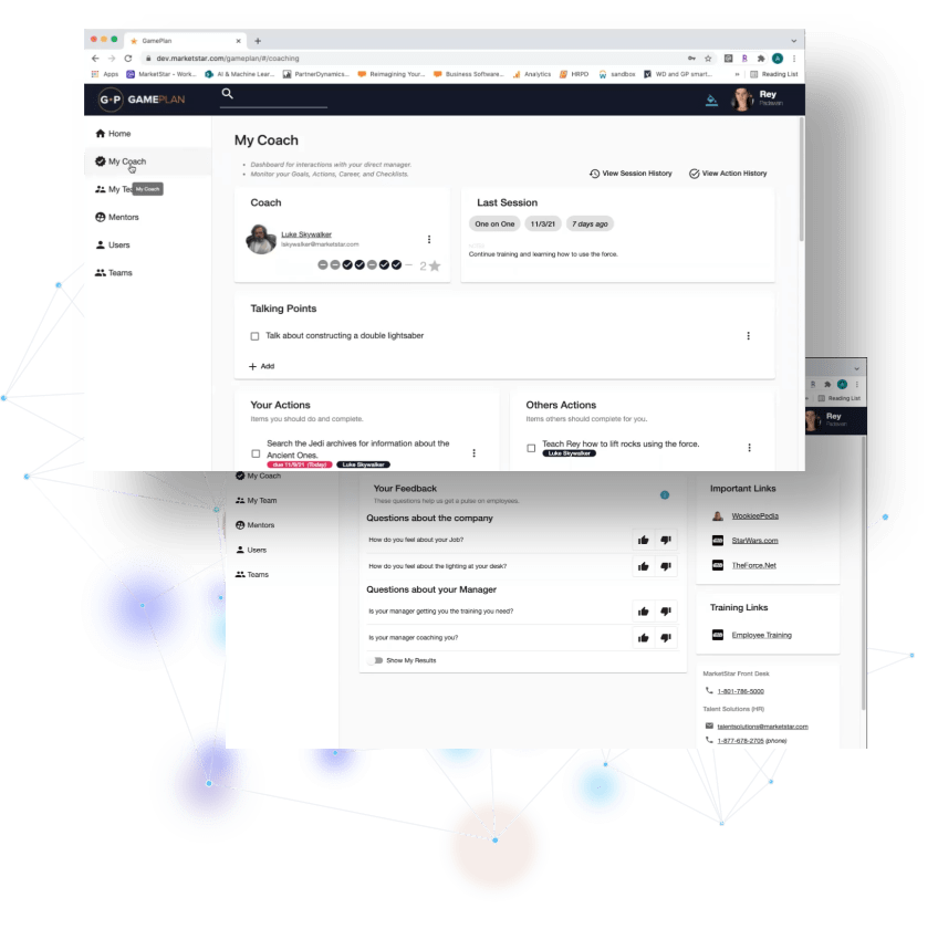 Gameplan: One-stop solution for in-house training, coaching, and upskilling within your organization's mentorship program. Gameplan: One-stop solution for in-house training, coaching, and upskilling within your organization's mentorship program.